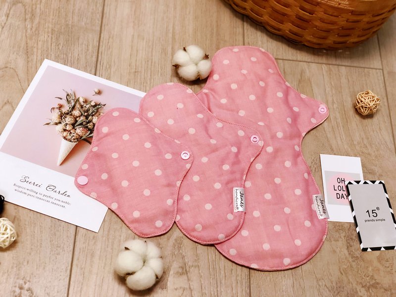 DIY材料包 布卫生棉 亲肤纯棉二重纱透气网布TPU防水层 花色可选 - 编织/刺绣/羊毛毡/裁缝 - 棉．麻 多色