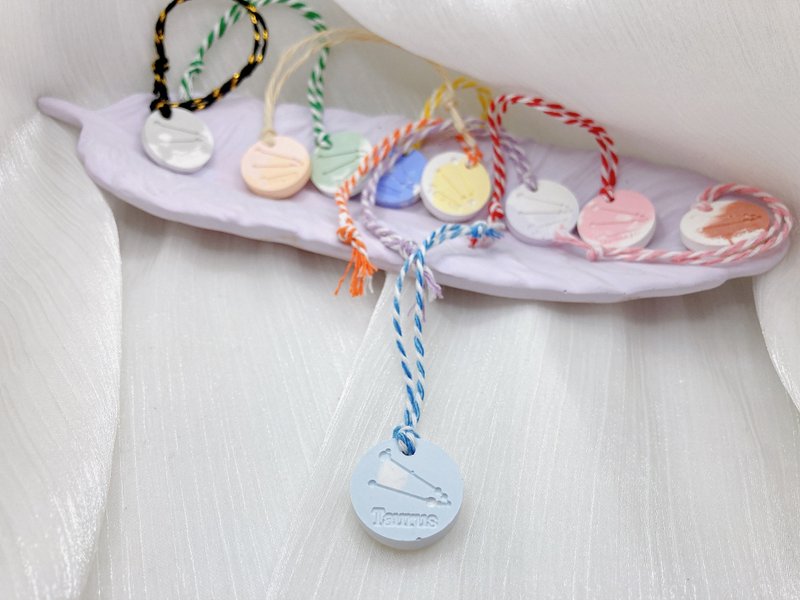 手作 扩香小吊牌 我就是我-金牛座 - 香薰/精油/线香 - 其他材质 多色