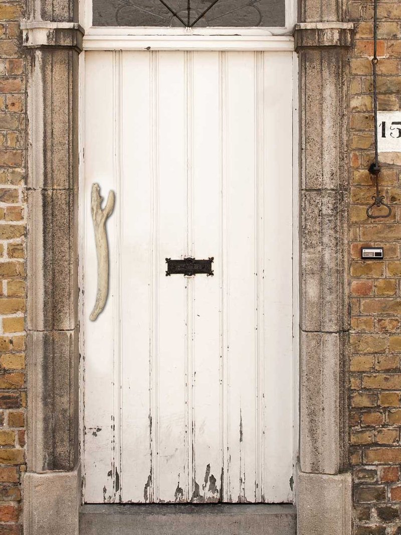 独特的门把手，利用自然设计，适用于入口、走廊、楼梯等，浮木门把手，浮木门把手，木门把手，木门把手，木门把手 76 - 其他家具 - 木头 咖啡色