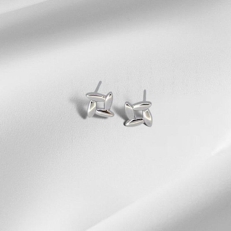 925纯银 | 小米粒_耳环 - 耳环/耳夹 - 贵金属 