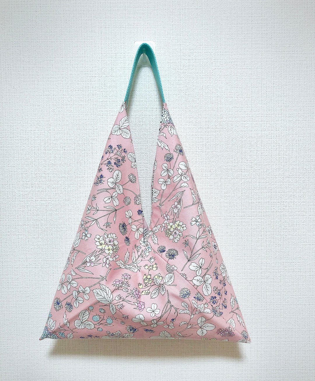 2019春色粽形手提包/进口布-粉色碎花 - 手提包/手提袋 - 棉 多色