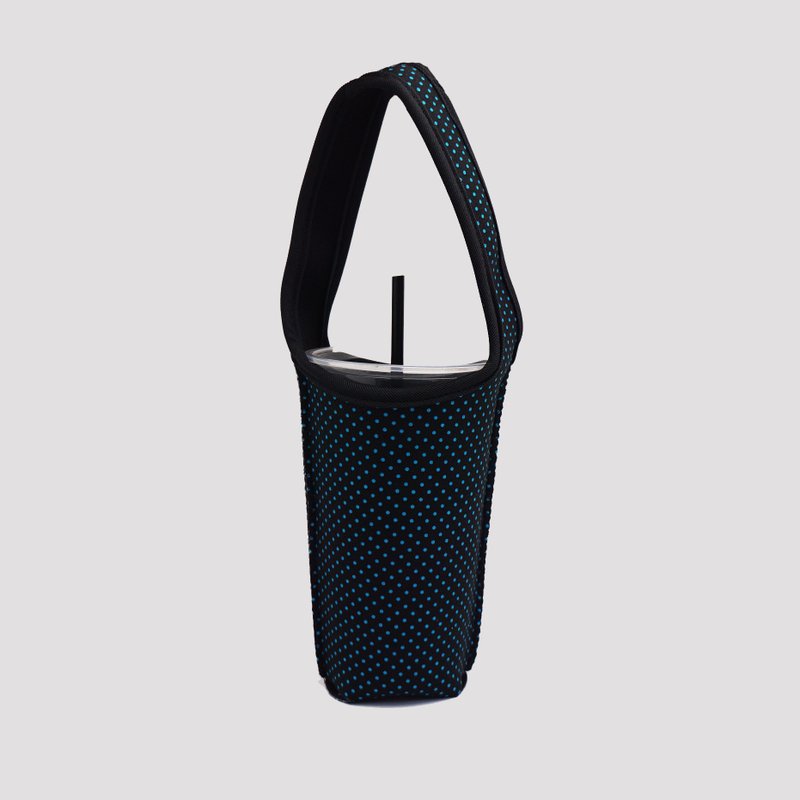 BLR 环保 饮料杯 提袋 保冰保温 水玉点点 Ti 58 毕业礼物 - 随行杯提袋/水壶袋 - 聚酯纤维 黑色