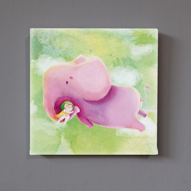 大象爱乐芬 拥抱系列 无框画 复制画 壁贴 - 墙贴/壁贴 - 防水材质 