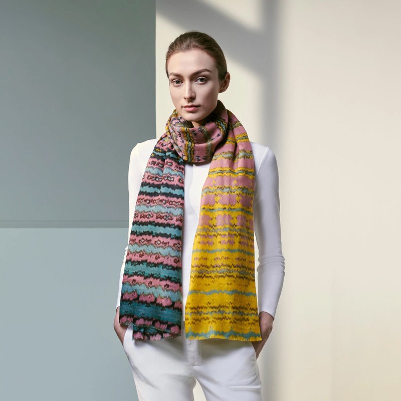 High Line 高线公园 羊毛围巾 经典系列 - 围巾/披肩 - 羊毛 黄色