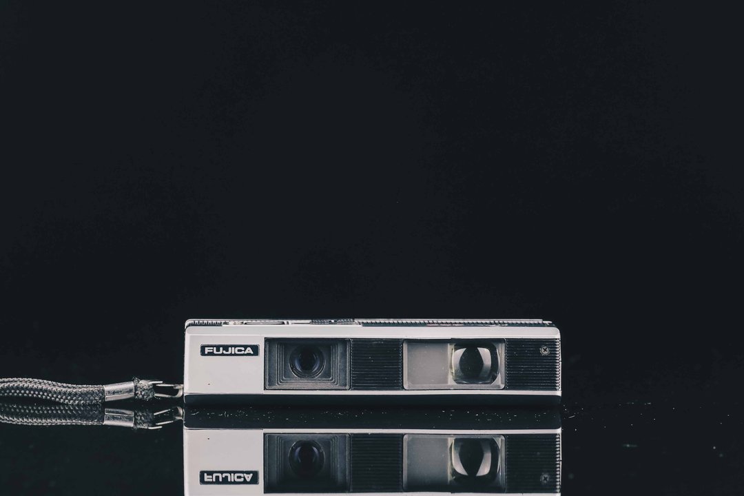 FUJICA POCKET 300 #1290 #110底片相机 - 相机 - 其他金属 黑色