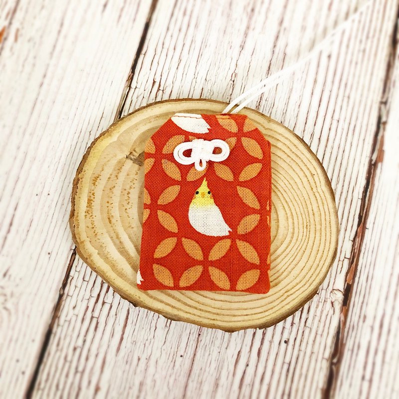 玄凤 御守 平安符袋 香包 婚礼小物 - 其他 - 棉．麻 红色