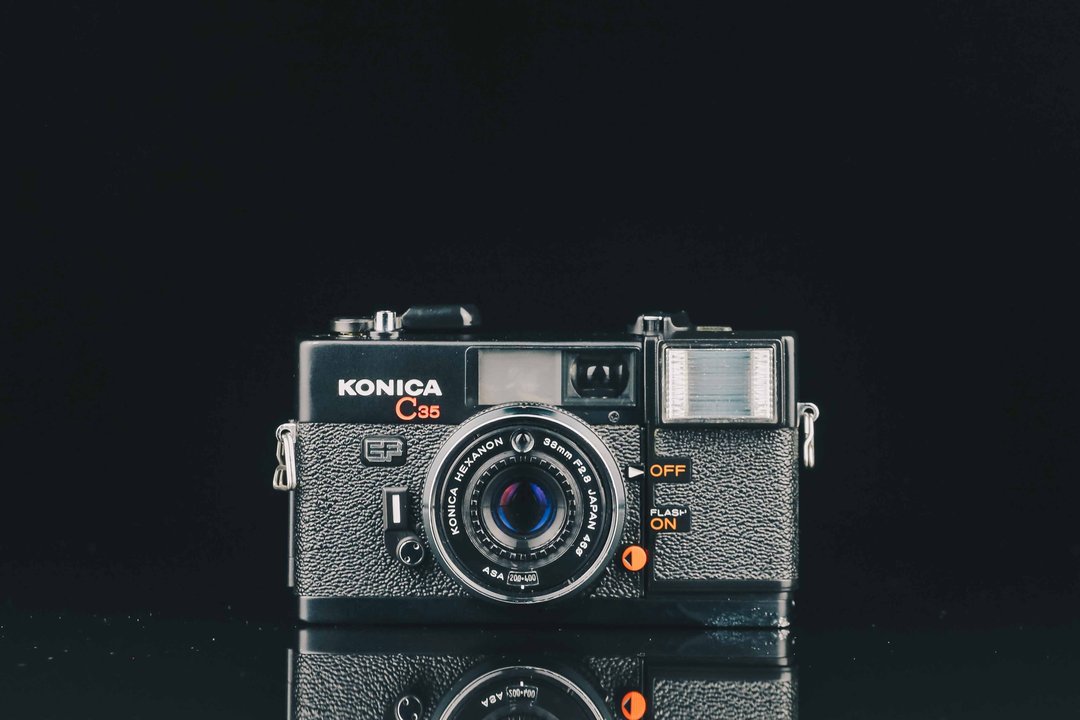 KONICA C35 EF #8199 #135底片相机 - 相机 - 其他金属 