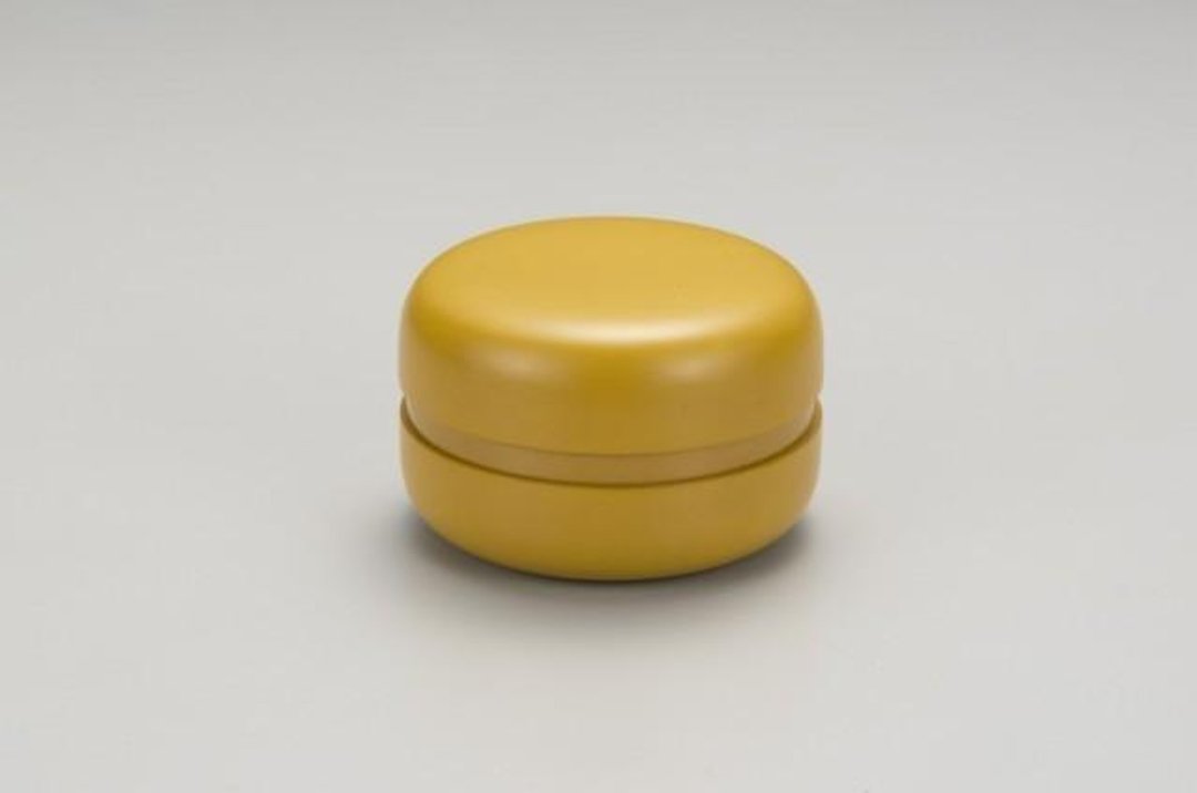 Urushi Macaron Lemon - 收纳用品 - 木头 黄色