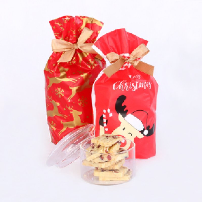 【伊甸台中迦南园】圣诞节 雪Q饼礼袋 11/20后出货 - 零食/点心 - 其他材质 多色