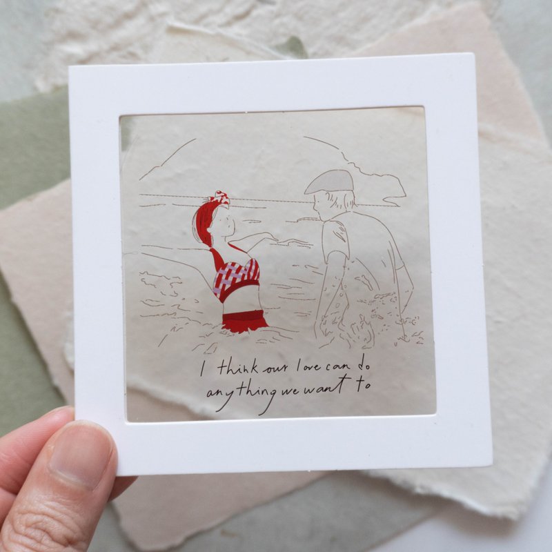 The Notebook 透明菲林明信片 幻灯片 电影 心意卡 - 卡片/明信片 - 其他材质 