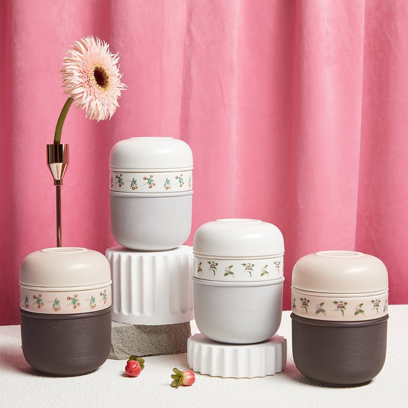 喜果行动咖啡组 / 2色 300ml --不附赠滤纸 - 咖啡杯/马克杯 - 瓷 白色