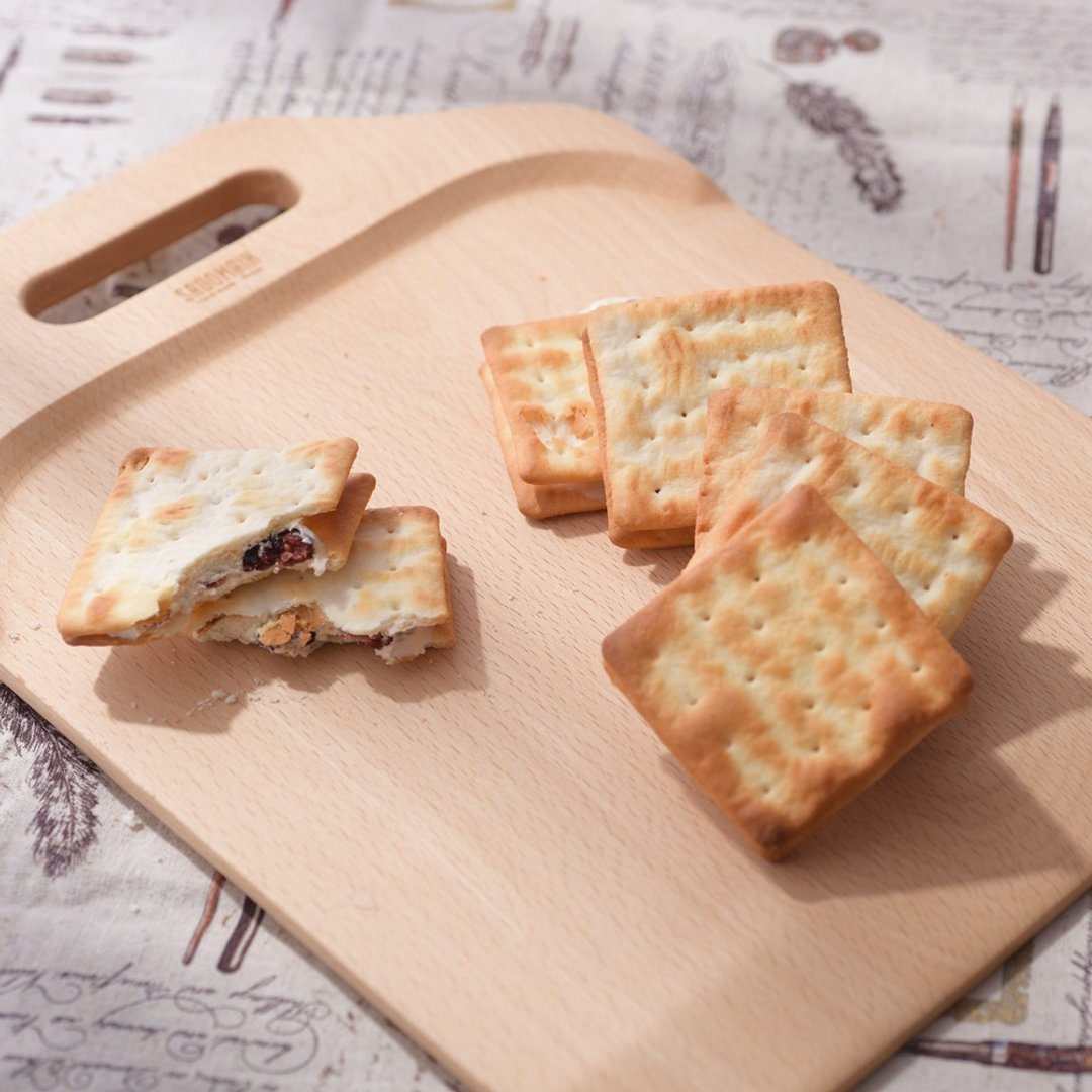 【布田食品】四芳饼(蔓越莓) - 手工饼干 - 其他材质 粉红色