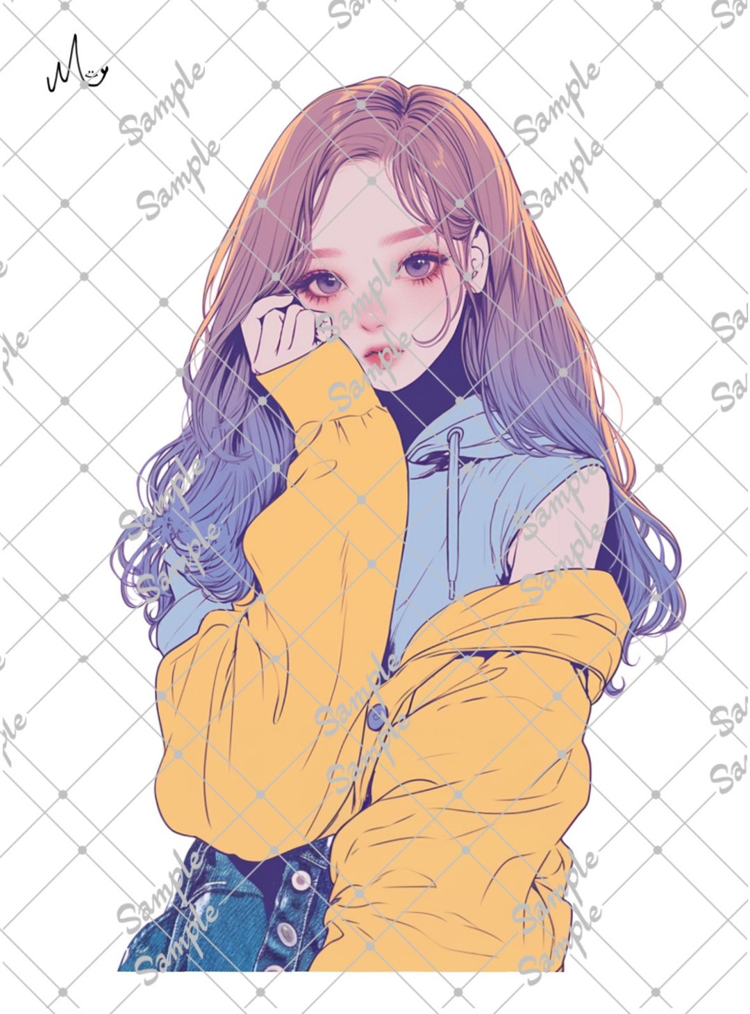 原创人物贴纸 - 贴纸 - 纸 