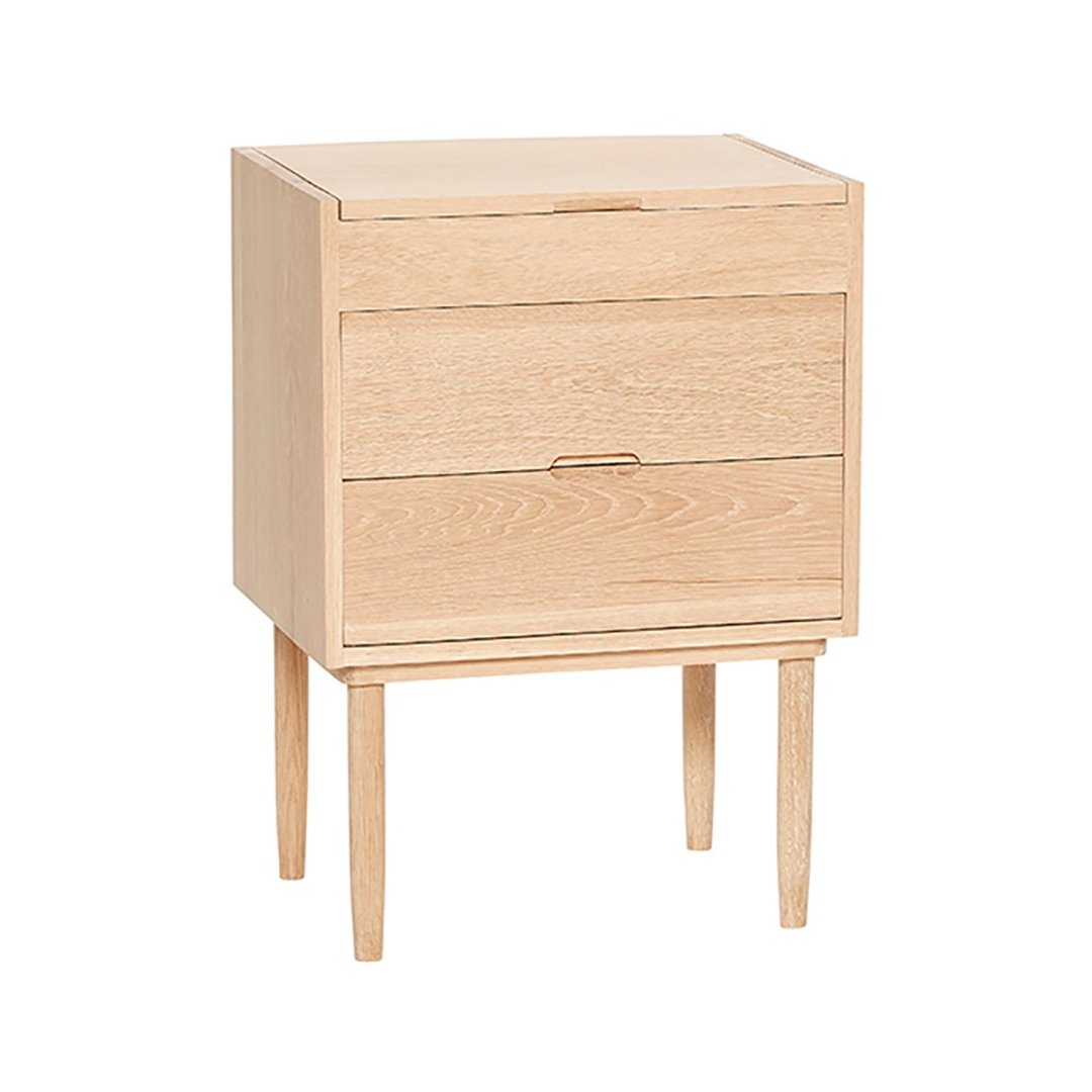Hubsch - Dresser 边几 - 2 Drawers - 其他家具 - 木头 咖啡色