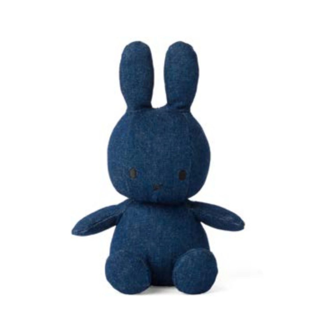 Miffy米飞儿未加工牛仔毛绒公仔 - 玩具/玩偶 - 棉 多色