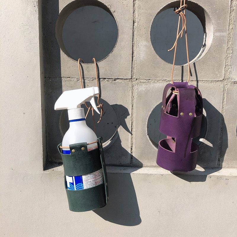 【定制化礼物】【森林的秘密】酒精罐皮革套 - 其他 - 真皮 多色