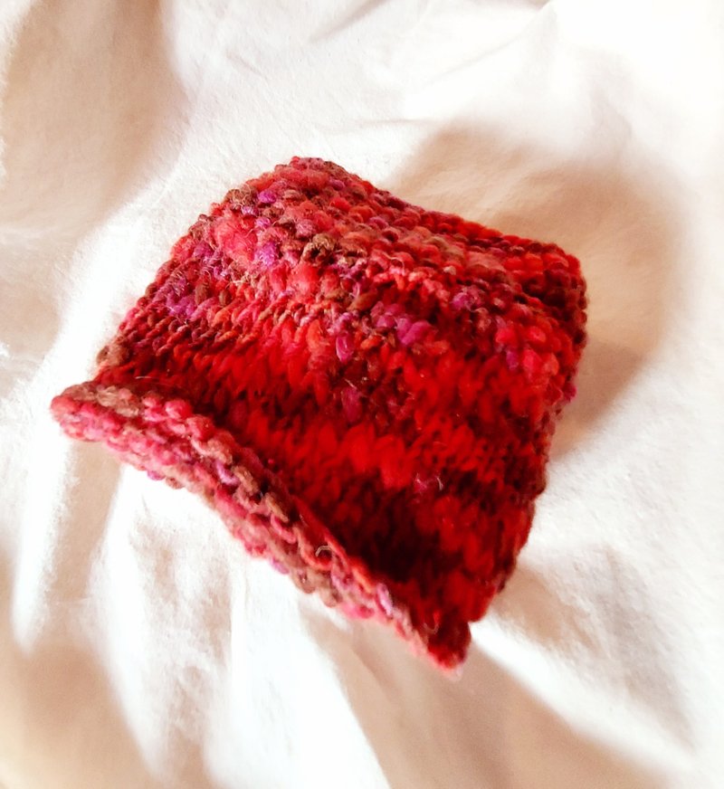 像干妈店里卖的辣味鱿鱼片。脖围发圈 - 发饰 - 羊毛 红色