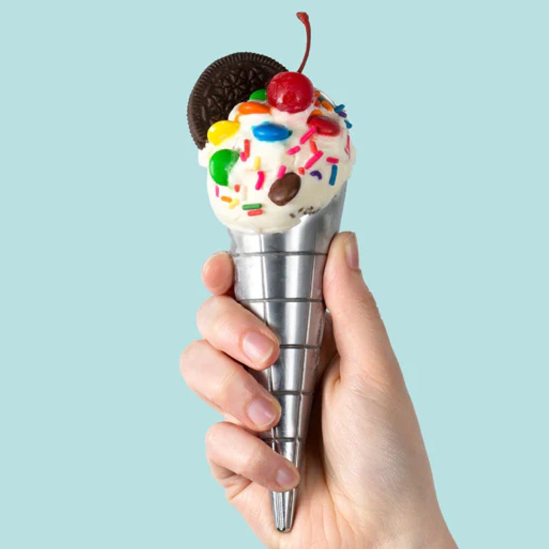 美国 MoMA 冰淇淋勺子 Dip Ice Cream Scoop 简约方便好用雪糕勺 - 餐刀/叉/匙组合 - 不锈钢 银色