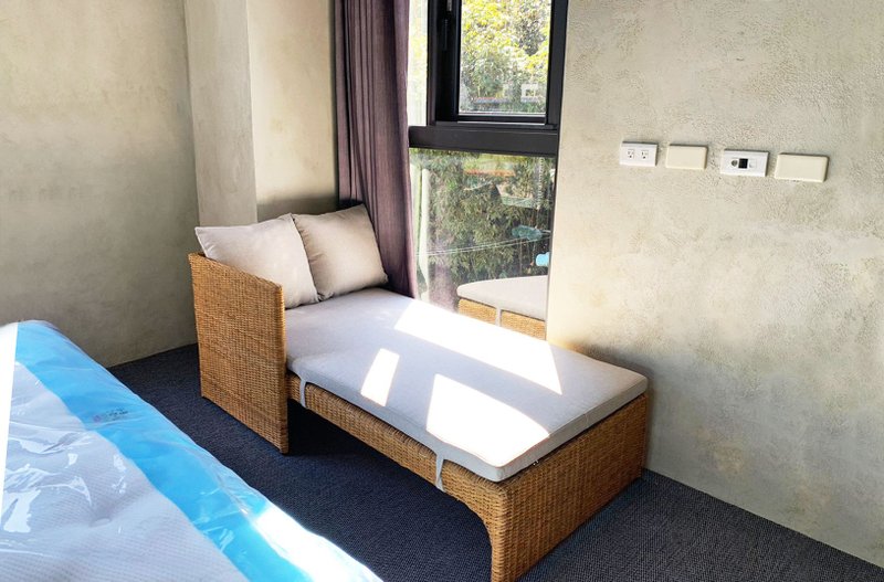 天然藤编贵妃椅 沙发躺椅 峇厘南洋特色 印尼天然藤手工家具 - 椅子/沙发 - 植物．花 金色