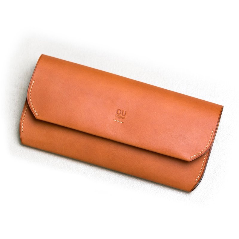 偶物///三折长夹带拉链零钱包 - 皮夹/钱包 - 真皮 