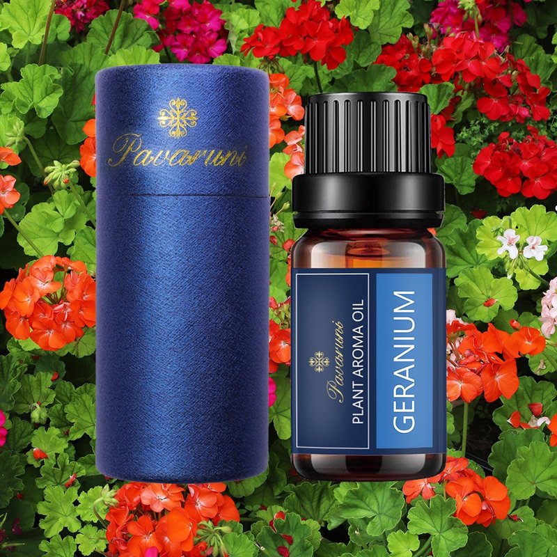 Pavaruni美国原创天竺葵香薰精油礼盒40种扩香油性香氛植物精油 - 香薰/精油/线香 - 精油 蓝色
