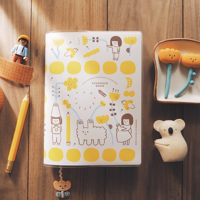 平凡的早晨 / 超人手帐#9 - 笔记本/手帐 - 纸 黄色