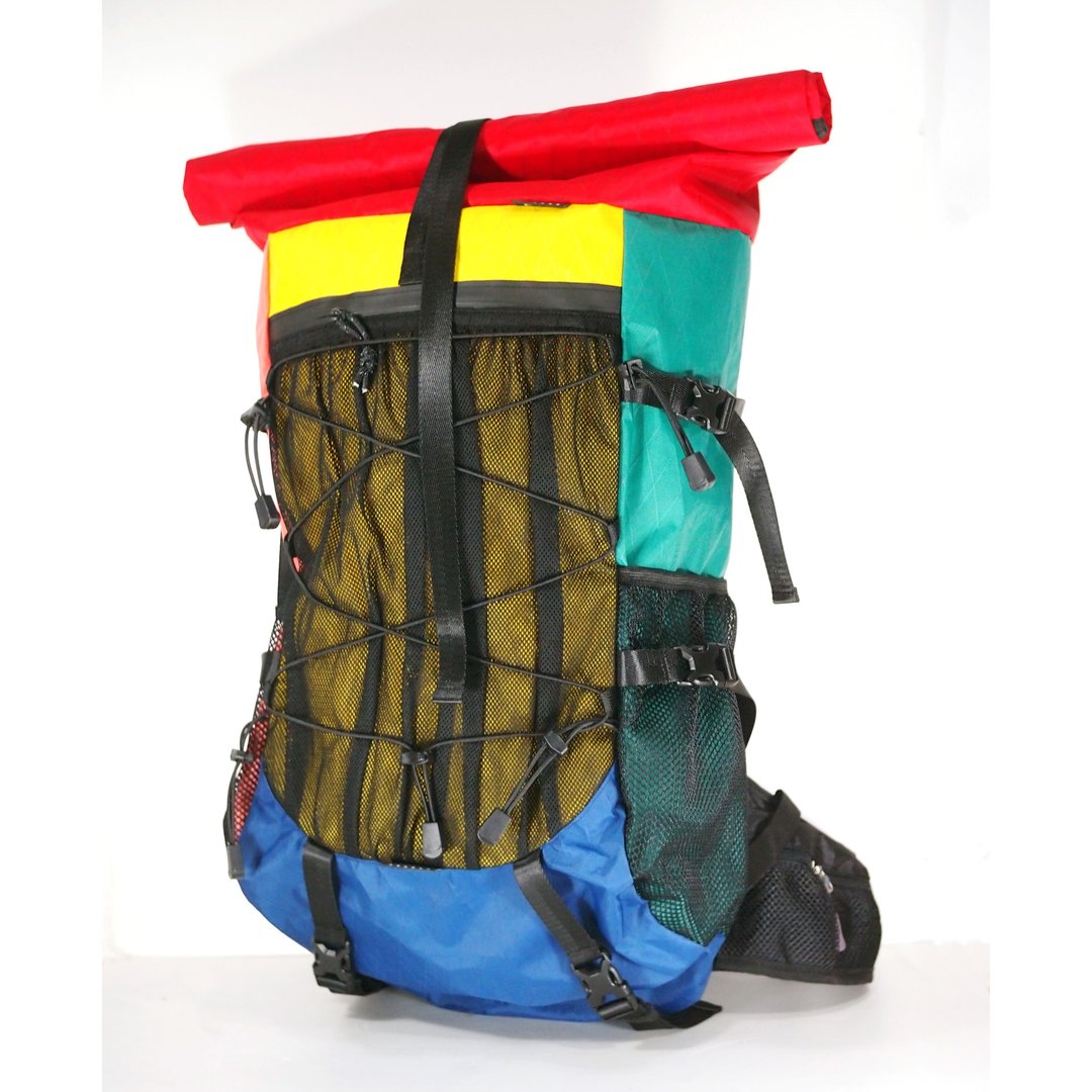新品万岁! X-PAC客制拼色 登山包 后背包 露营 轻量化登山背包 - 后背包/双肩包 - 防水材质 多色