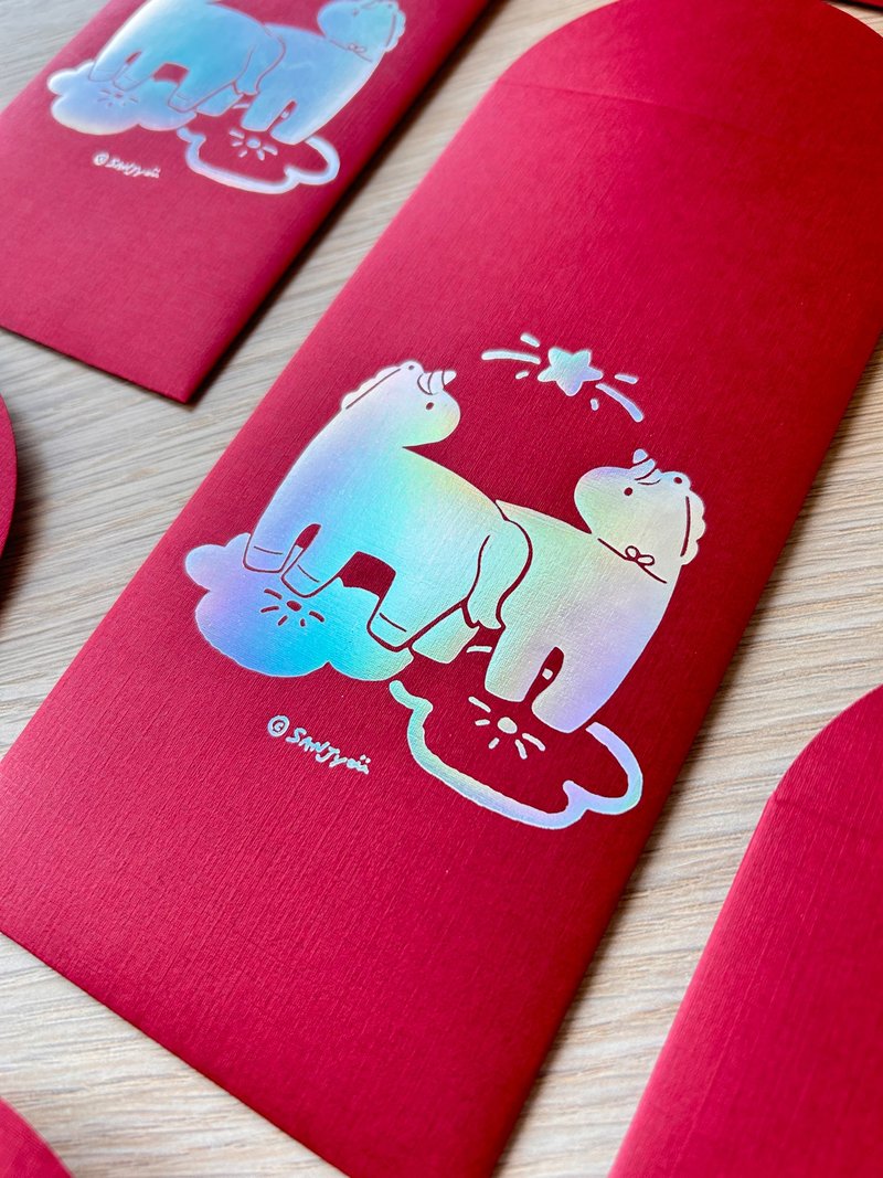 雷射红包袋2入  心想事成独角兽 - 红包/春联 - 纸 