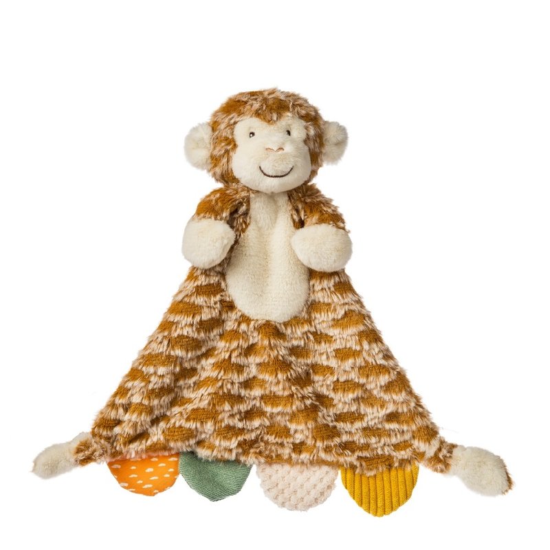 快速出货【MaryMeyer】柔软安抚巾-非洲小猴 - 玩具/玩偶 - 棉．麻 卡其色