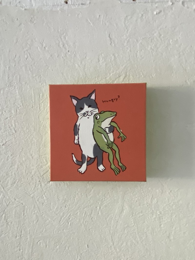 帆布艺术中吉橙 - 海报/装饰画/版画 - 棉．麻 橘色