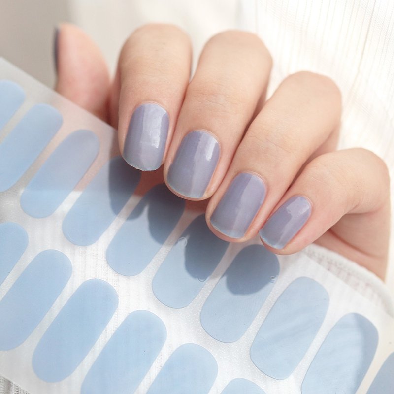 【Lunacaca凝胶指甲贴】C00924 迷失 轻松拆除|简单易用|不伤真 - 指甲油/指甲贴 - 塑料 