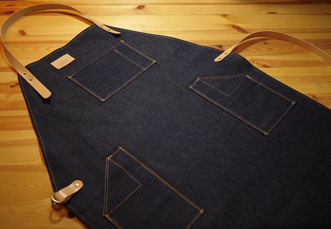 小岛丹宁围裙 Denim Apron  --  四件专属订单-席玉升 - 其他 - 真皮 蓝色