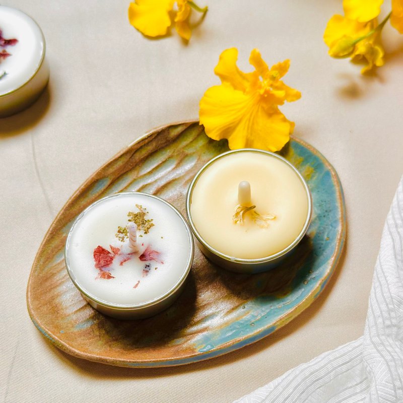 【圣烛节限定】圣烛节疗愈烛光套组 - 蜡烛/烛台 - 蜡 白色