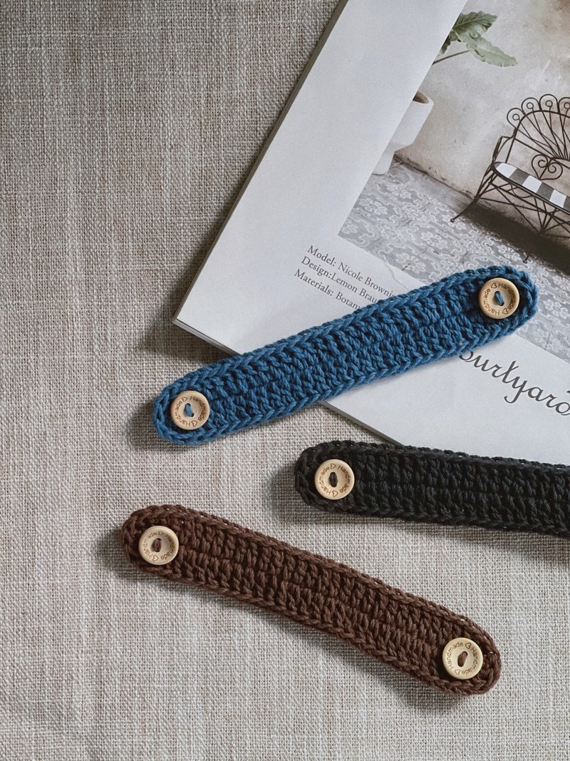 平织款-编织口罩延长带/口罩延长线/口罩减压舒耳_木木织物 - 口罩 - 棉．麻 多色