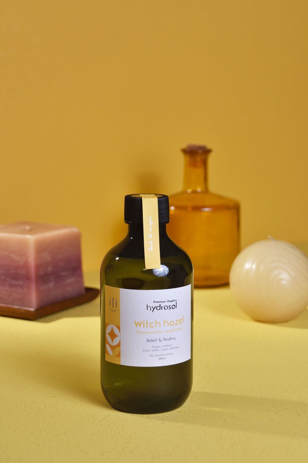 ili 植物全息保养 100%金缕梅顶级精露 纯素vegan 天然零防腐剂 - 化妆水/喷雾 - 浓缩/萃取物 黄色