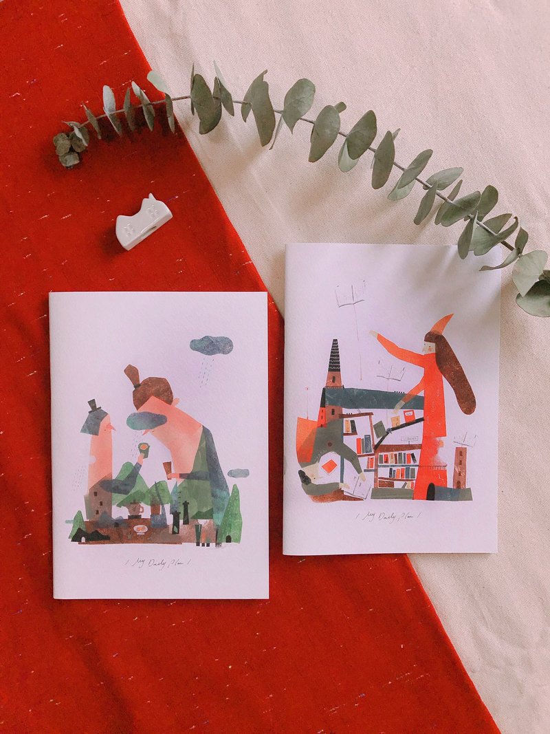 每日计划本My daily plan - 笔记本/手帐 - 纸 多色