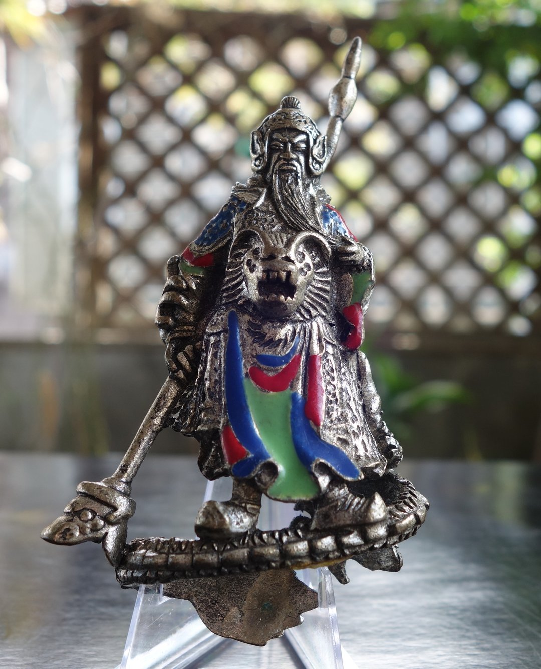 关公摆件 关羽 关公 关圣帝君 武财神 忠义 风水摆件 招财 镇宅 - 摆饰 - 其他金属 多色
