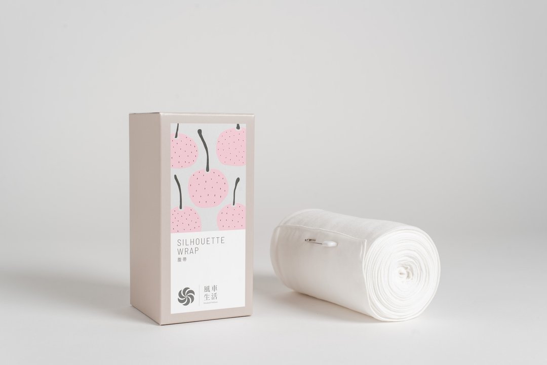 风车生活产后专用无弹布带100%纯棉纱布-坐月子周边 - 其他 - 其他材质 白色