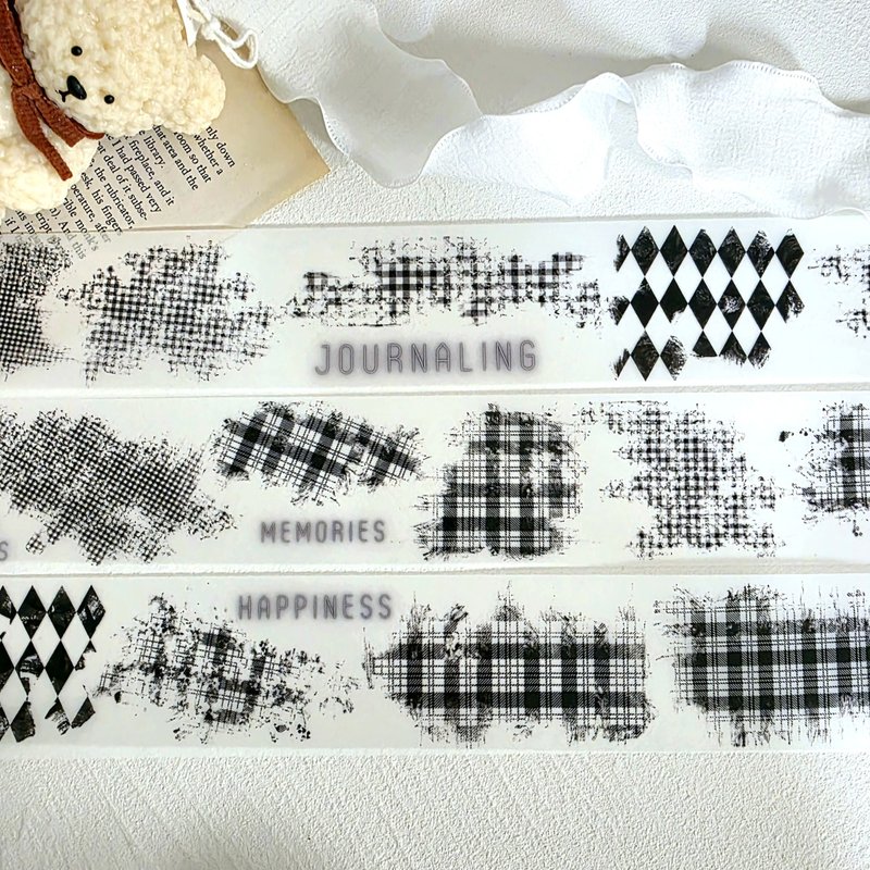 复古印章雾面PET和纸胶带 - 纸胶带 - 其他材质 