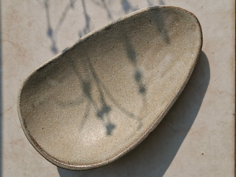 長陶盤 果盤/薰香盤/聖木盤/飾品盤/皂盤 - 摆饰 - 陶 