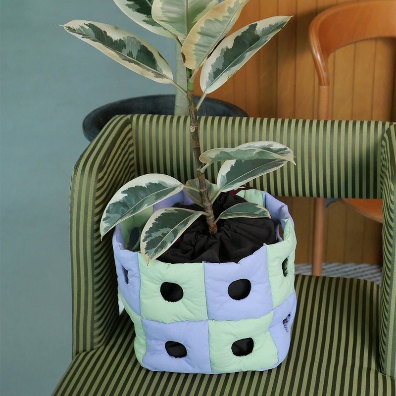 拳击篮 2x2 - 紫色+绿色 - 置物架/篮子 - 其他材质 紫色