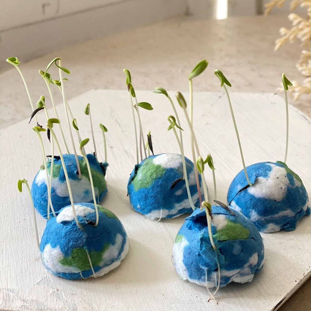 地球种子手作材料包 |环保永续绿手作 - 植栽 - 纸 