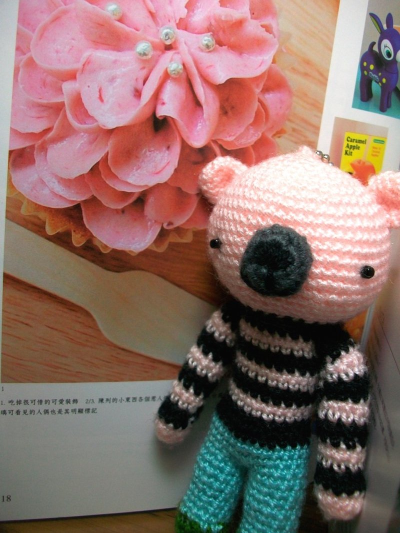 【展示品】编织造型小物 | 普遍风 | 主适用年龄层:不拘 - 编织/刺绣/羊毛毡/裁缝 - 绣线 粉红色