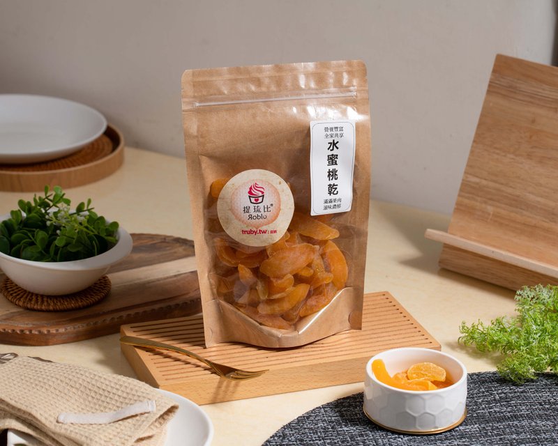 拉拉山水蜜桃干 - 水果干 - 其他材质 橘色