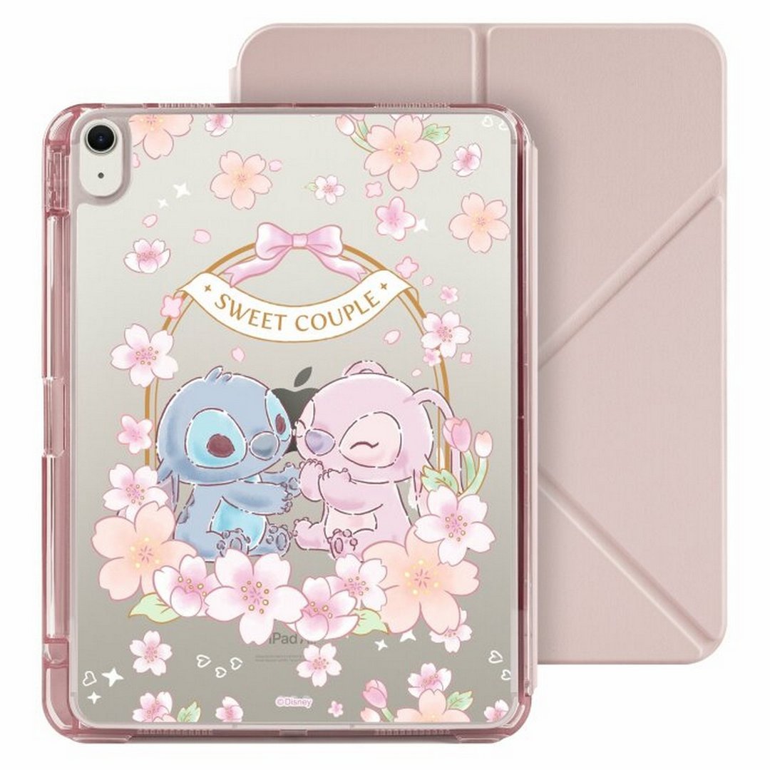 迪士尼 史迪奇iPad Air 11/pro13可拆式防摔透明笔槽折套ipad - 平板/电脑保护壳 - 塑料 多色