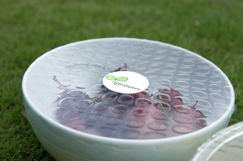 弹力Q Q 硅胶保鲜膜-5大 - 厨房用具 - 硅胶 