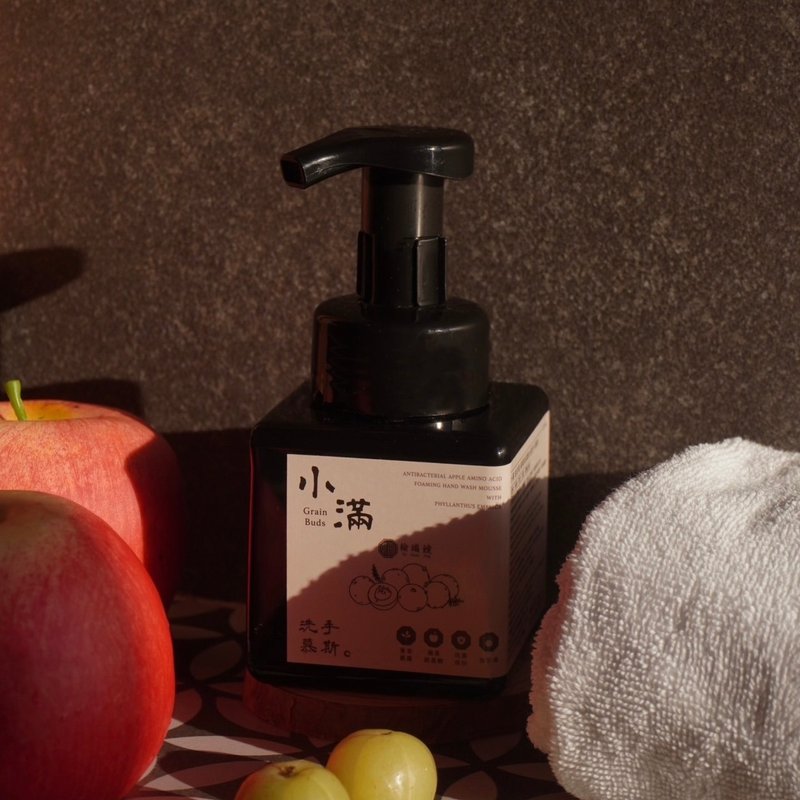 小满 油甘果 苹果胺基酸抗菌洗手慕斯 - 洗手用品 - 其他材质 咖啡色
