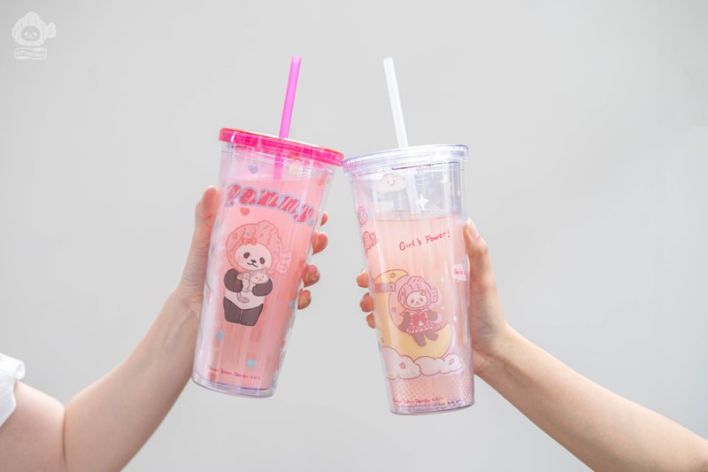 白熊百货PlanetBear | 夏日缤纷透感杯 - 咖啡杯/马克杯 - 其他材质 粉红色