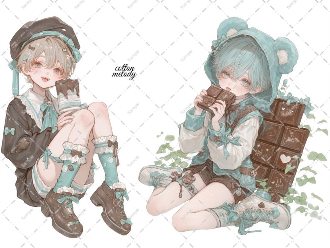 原创贴纸 no.6810 人物贴纸 原创贴纸 人物贴纸 女孩贴纸 原创人物贴纸 - 贴纸 - 纸 