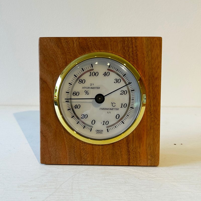 温湿度计 樱桃木 - 其他 - 木头 咖啡色